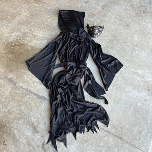 Adult Grim Reaper Halloween Costume with Mask